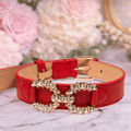 royal radiance rouge dog collar